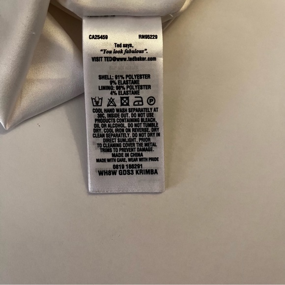 Ted Baker Krimba dress Size 1 - Picture 16 of 16